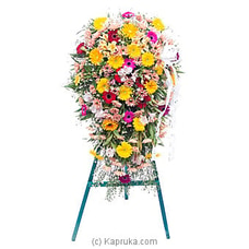 Funeral Wreath - B With Stand at Kapruka Online