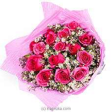 Pink Rose Blossom Bouquet at Kapruka Online