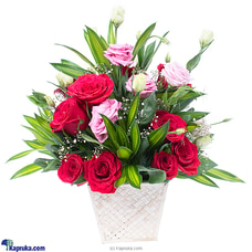 True Love On You Flower Arrangement With 15 Red Roses  By Flower Republic  Online for flowers