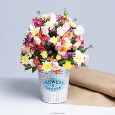 Pop Of Whimsy Blooms Vase at Kapruka Online