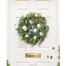 Winter Glow Christmas Wreath Buy Flower Delivery Online for specialGifts