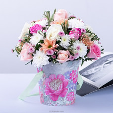Dreamy Pastels Flower Basket Buy Flower Delivery Online for specialGifts
