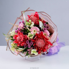 Blushing Beauty Bouquet Buy Flower Delivery Online for specialGifts