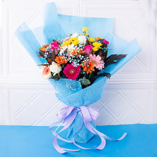 Floral Kaleidoscope Bouquet Buy Flower Delivery Online for specialGifts