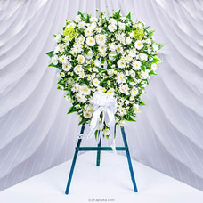 Peaceful Reflection Funeral Wreath Buy Flower Republic Online for flowers