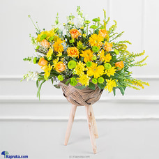Sunny Delight Flower Arrangement Buy Flower Delivery Online for specialGifts