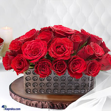 Ruby Romance Arrangement Buy Flower Delivery Online for specialGifts