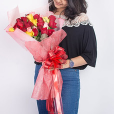 Radiant Love Bouquet Buy valentine Online for specialGifts