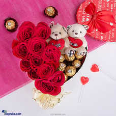 Adorable Love Medley Arrangement Buy Flower Delivery Online for specialGifts