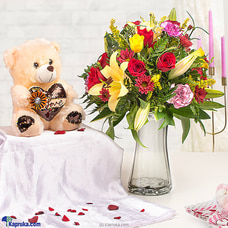 Bloom Buddy Affair  Giftset Buy Flower Delivery Online for specialGifts