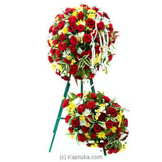 Red Rose Wreath Buy sympathy Online for specialGifts