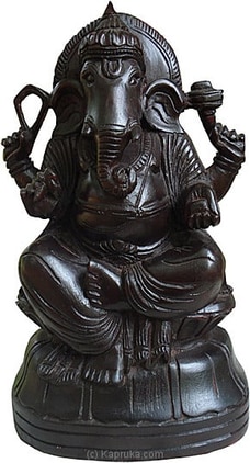 Ganadevi Statue - Mahogani Wood (A)  Online for merchandise_general