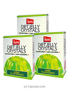3 Pack Of Motha Lime Diet Jelly Crystal pkts - 90g  By Motha  Online for specialGifts