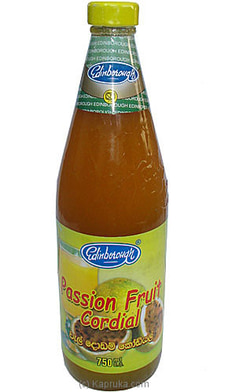 Edinborough Passion Fruit Cordial Bottle 750ml - Edinborough  By Edinborough  Online for specialGifts