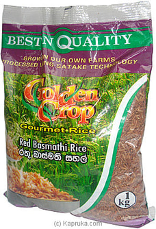 1 Kg Red Basmathi Rice Pkt (low Gi 51) at Kapruka Online