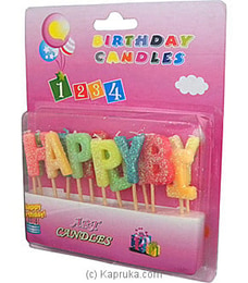 Fancy Birthday Candles at Kapruka Online