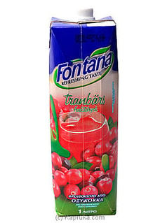 Fontana Canberry Juice - 1 Ltr Buy Fontana Online for specialGifts