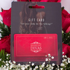 Midnight Divas Gift Certificate for RS.2000 By MIDNIGHT DIVAS at Kapruka Online for specialGifts