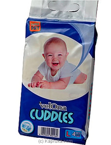 Velona Cuddles Diaper 4 Pack (L)- Age 2- 3  By FIRST SMILE  Online for specialGifts