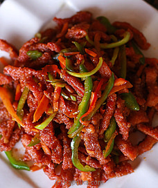 Crispy Beef Slices With Chilli- (138)-Large  Online for specialGifts