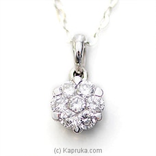 18k White Gold Pendent (S1011)  By Alankara  Online for specialGifts