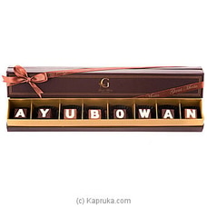 `Ayubowan` 8 Piece Chocolate Box (GMC) Buy GMC Online for specialGifts