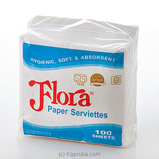 Flora Paper Serviettes 100 Sheets Buy Flora Online for specialGifts