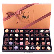 `Sorry` 45 Piece Chocolate Box(GMC) Buy GMC Online for specialGifts