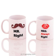 Mr & Mrs Mug at Kapruka Online