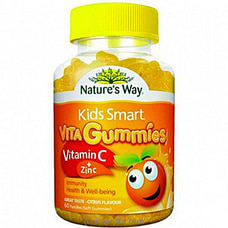Nature`s Way Vita Gummy Vitamin C+zinc 60tabs - Vitamins at Kapruka Online