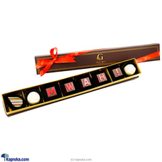 `MWAH! ` 8 Piece Chocolate Box - Red(GMC) Buy GMC Online for specialGifts