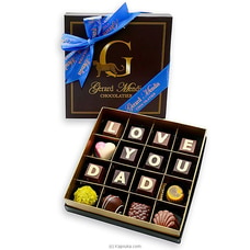 Love You Dad 16 Piece Chocolate Box(GMC) Buy GMC Online for specialGifts
