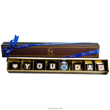Love You Dad 8 Piece Chocolate Box(GMC) Buy GMC Online for specialGifts