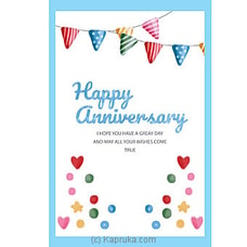 Anniversary Greeting Card  Online for specialGifts