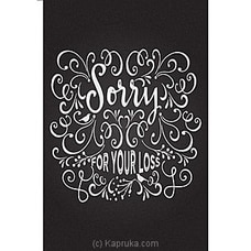 I Am Sorry Card at Kapruka Online
