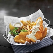 Manhattan Fish N` Chips With Salmon - Dishes at Kapruka Online