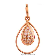 Vogue 22K Gold Pendant Set With 14 (c/z) Rounds Buy VOGUE Online for specialGifts