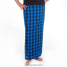 Black And Blue Lungi at Kapruka Online