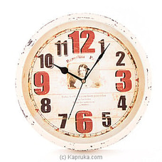 Vintage Wall Clock Buy HABITAT ACCENT Online for specialGifts