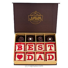 ` Best Dad ` 12 Piece Chocolate Box(Java) Buy Java Online for specialGifts