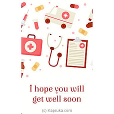 Get Well Soon Card at Kapruka Online