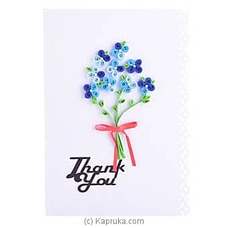 Handmade Thank You Greeting Card at Kapruka Online