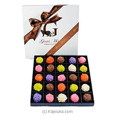 Truffles 25 Piece Classic Wooden Chocolate Box(GMC) Buy GMC Online for specialGifts