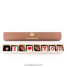 `I Love You` 8 Piece Chocolate Box(Java ) Buy Java Online for specialGifts
