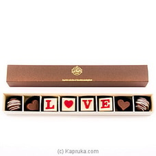 `Love` 8 Piece Chocolate Box(Java ) Buy Java Online for specialGifts