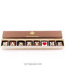 ` Marry Me` 8 Piece Chocolate Box(Java) Buy Java Online for specialGifts
