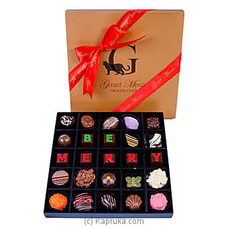 ` Be Merry` 25 Piece Box Of Chocolates(GMC) Buy GMC Online for specialGifts