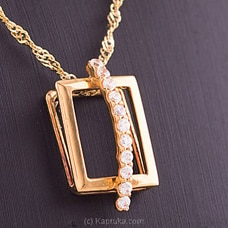 Vogue 22K Gold Pendant Set With 11(c/z) Rounds Buy VOGUE Online for specialGifts