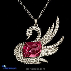 Color Crystal Swan Necklace Buy Swarovski Online for specialGifts