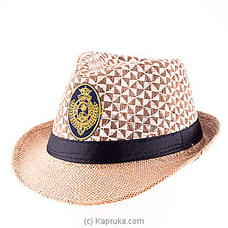 Jackson Hat  Embroidery (Beige) Buy Royal College Online for specialGifts